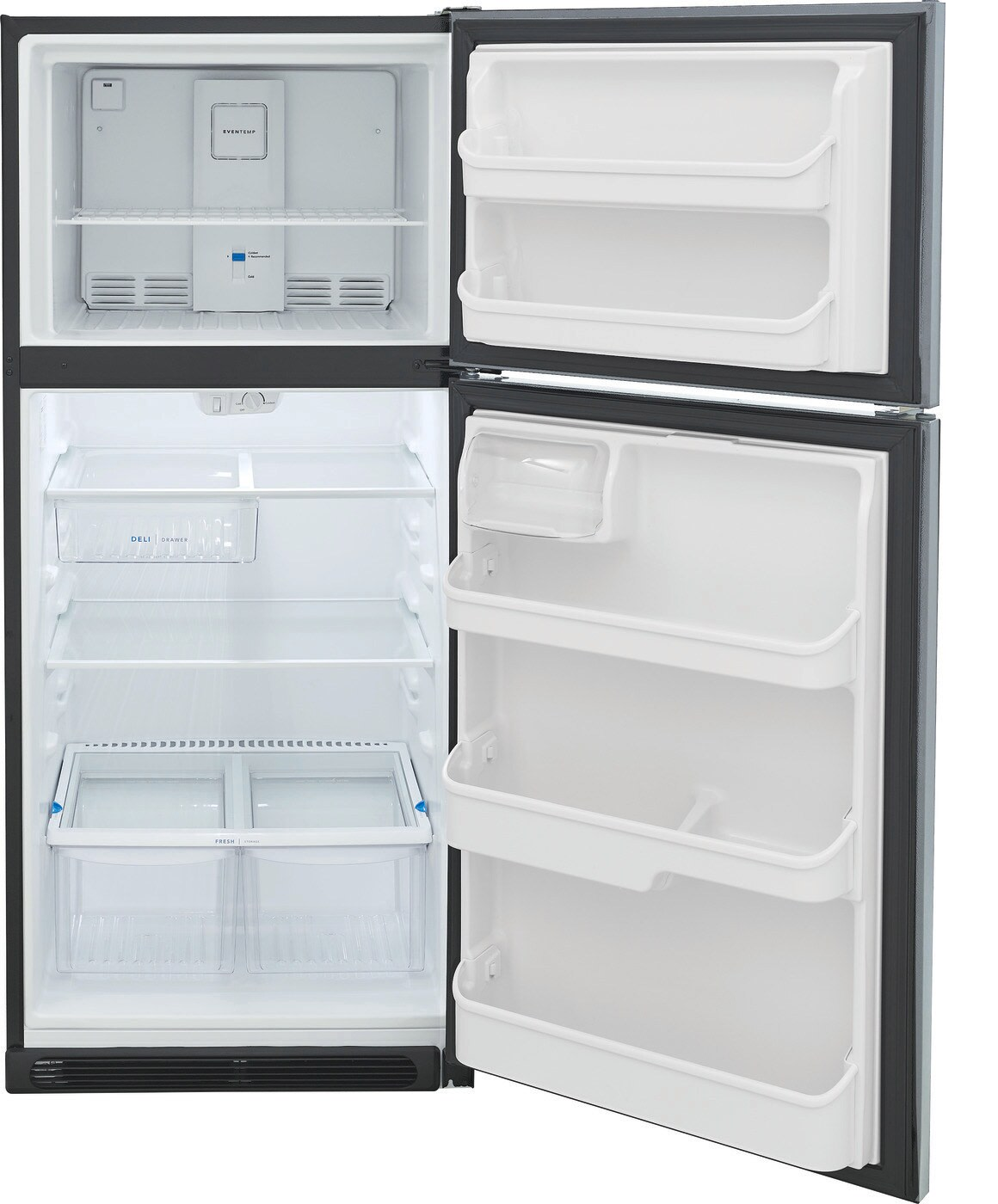 Frigidaire 20.5 Cu. Ft. Stainless Steel Top Freezer Refrigerator-FRTD2021AS